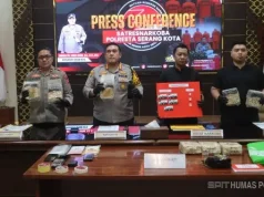 Polresta Serang Kota Sita 8,8 Kg Sabu Senilai Rp8,8 Miliar