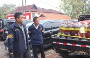 Polres Purwakarta Menyita 1.110 Liter Solar dan Amankan Tersangka dari Penyalahgunaan BBM Bersubsidi
