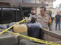 Polres Blitar Ungkap Kasus Dugaan Penimbunan 1.030 Liter BBM Bersubsidi