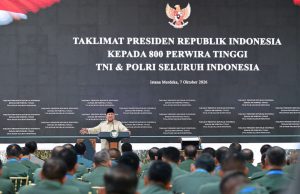 Presiden Prabowo Sampaikan Taklimat kepada 800 Perwira Tinggi TNI-Polri