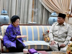 Sampaikan Duka atas Berpulangnya Guruh Soekarnoputra, Prabowo Bertakziah ke Kediaman Megawati