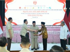 Presiden Prabowo Saksikan Penyelamatan Kekayaan Negara Rp13,24 Triliun dan 259 Ribu Hektare Kawasan Hutan kepada Negara