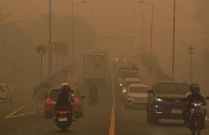 Sudah 37 Hari Kualitas Udara di Palangka Raya Berada di Tingkat Berbahaya