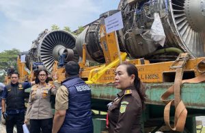 Polda Kepri Bongkar Impor 3 Mesin Pesawat Bekas Rp30 Miliar, 4 Tersangka Diciduk