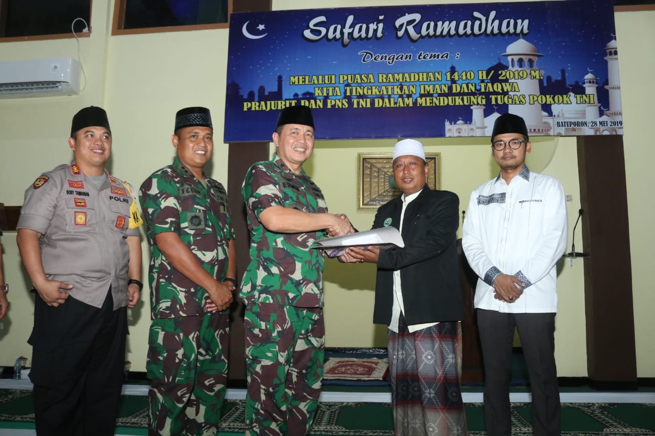 290519 Safari Ramadhan 1440 H Danlantamal V Di Lanal Batuporon -3