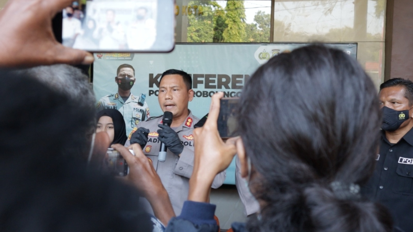 Polisi Amankan Terduga Pelaku Tawuran di Simpang Lima Kota Probolinggo