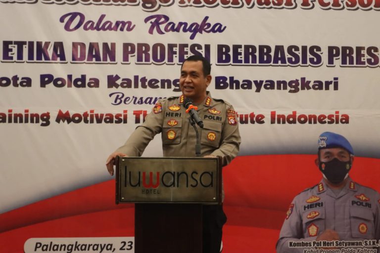 Bina Etika Profesi Polri, Bidpropam Polda Kalteng Adakan Refresh Dan Recharge Motivasi Personel