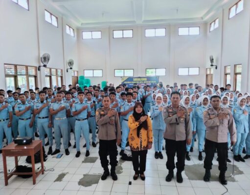 Bag SDM Polres Rembang Gelar Sosialisasi Penerimaan Polri Di Sekolah-sekolah