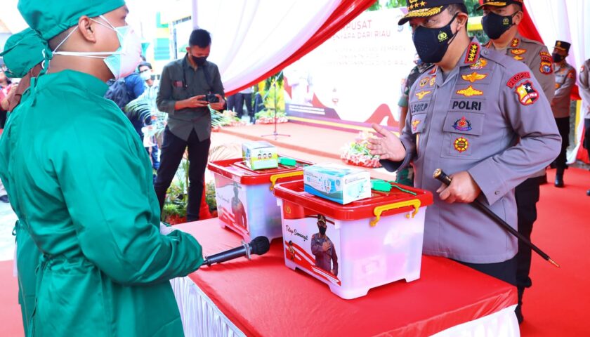 Sarankan Warga Dirawat Di Isoter, Kapolri: Kurangi Risiko Penyebaran Dan Fatalitas.