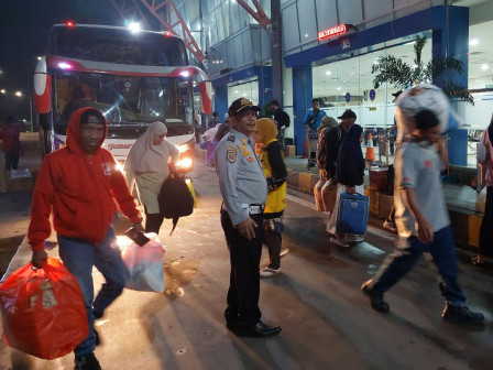2.231 Penumpang Tiba di Terminal Terpadu Pulogebang