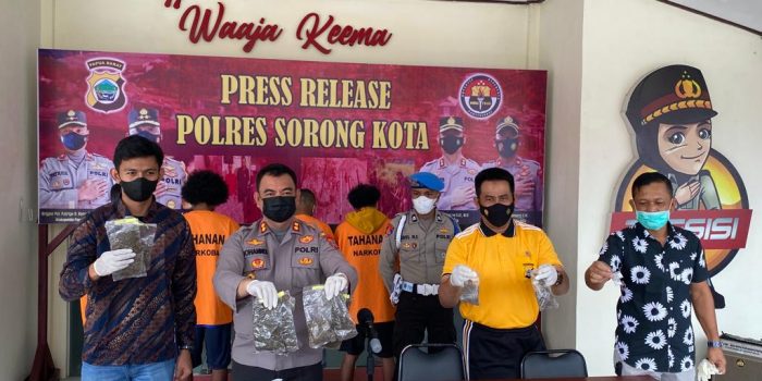 Tidak ada Ampun, 2,71 Kg ganja dan 5 Gram sabu sabu berhasil di Tangkap