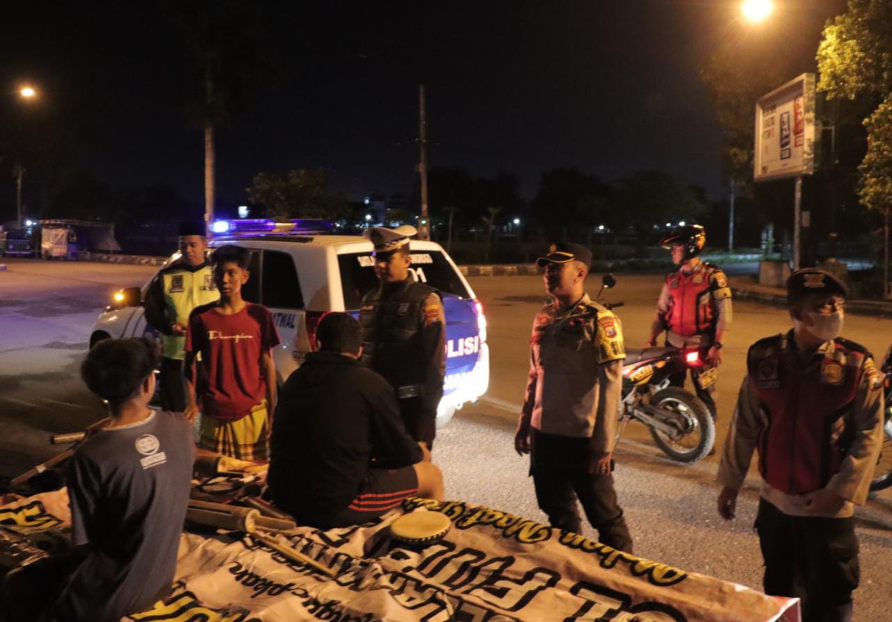 Harkamtibmas, Polres Ponorogo Gelar Patroli Sahur Selama Bulan Ramadhan
