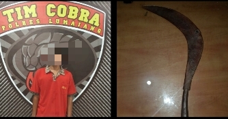 Tim Cobra Polres Lumajang Berhasil Kejar Tersangka Begal Sampai Ke Pulau Dewata