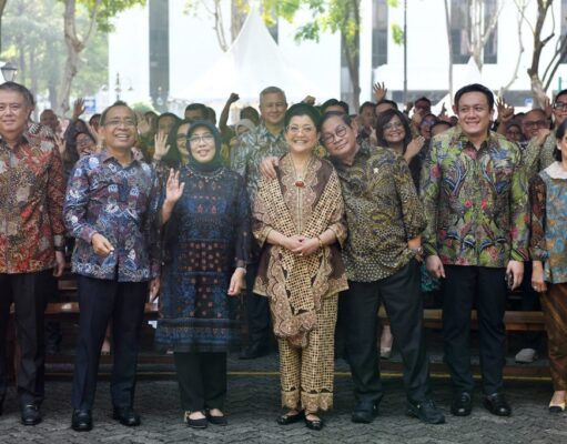Seskab dan Mensesneg Gelar Halalbihalal di Lingkungan Lembaga Kepresidenan