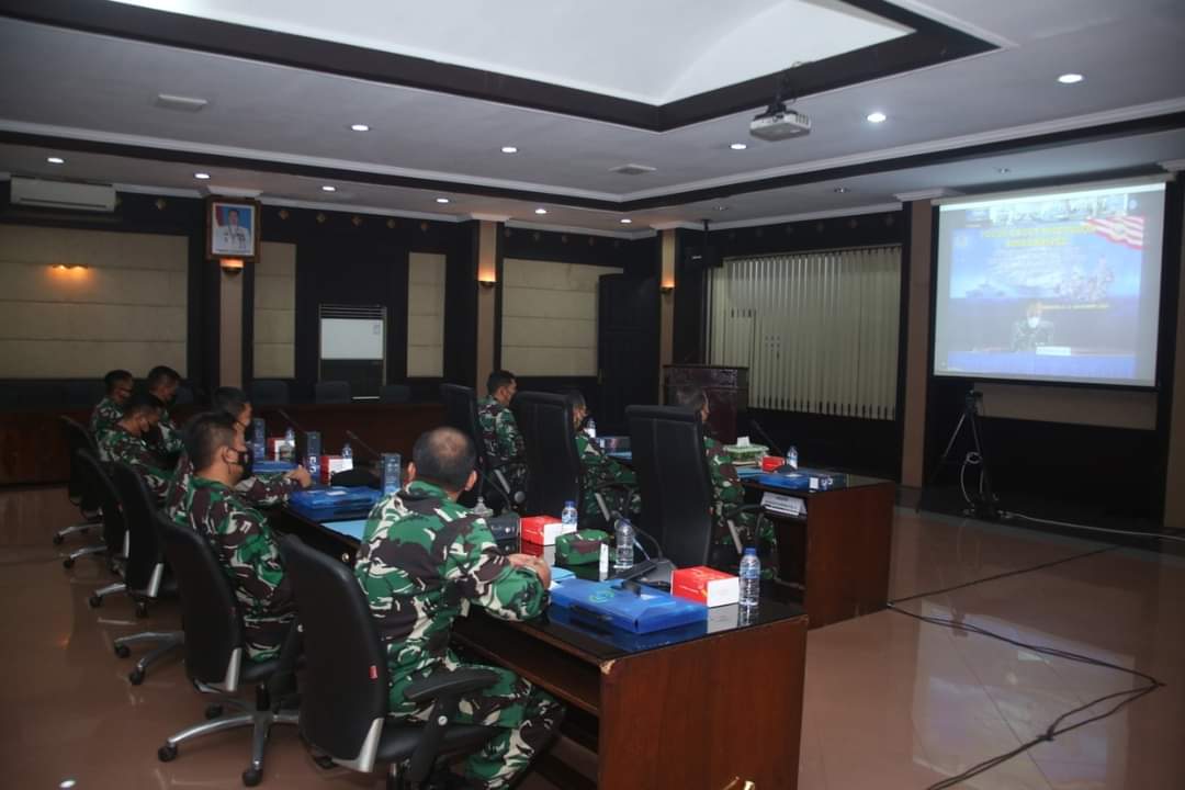 Asops Pangkoarmada II Ikuti Focus Group Discussion (FGD) Binkorps Pelaut
