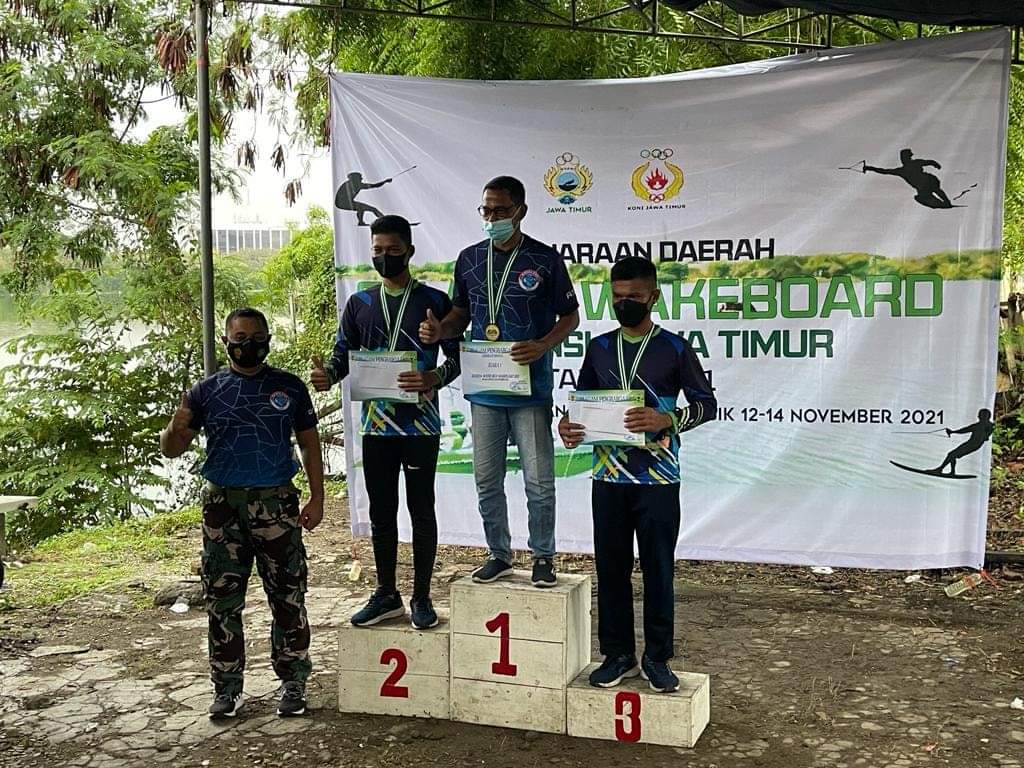 Atlet Ski Air Koarmada II Borong Medali di Kejurda JATIM