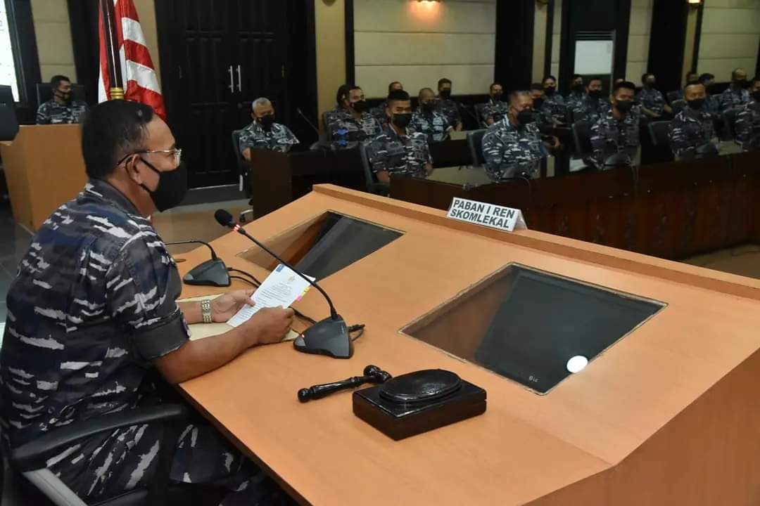 Askomlek Pangkoarmada II Hadiri Penutupan Pelatihan Teknis Pengawak Alkom Pangkalan TA 2021