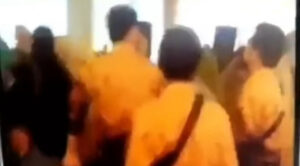 Rekaman vidio oknum lurah di Pancoranmas melanggar kerumunan dengan melakukan resepsi hajatan.