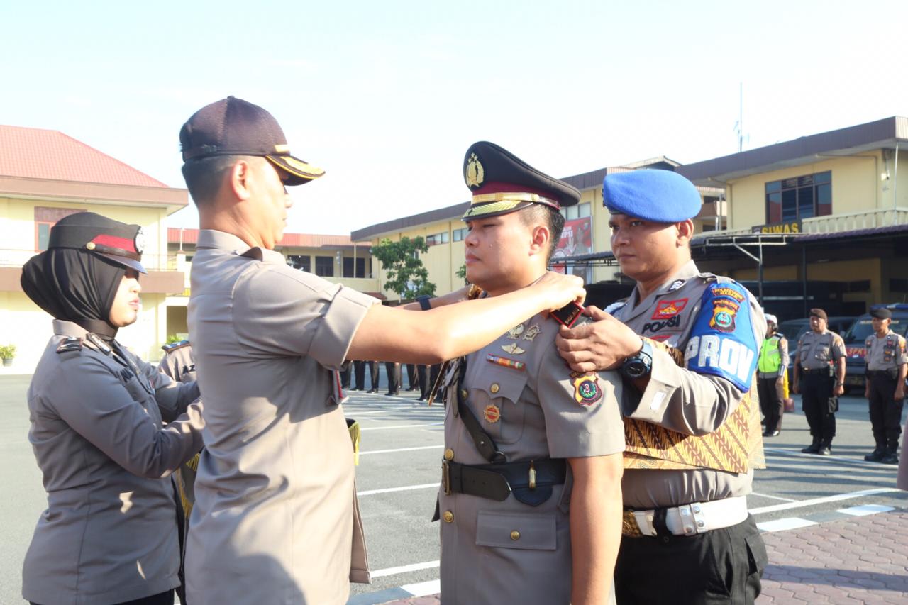Sertijab Kapolsek Deli Tua Dipimpin Langsung Kapolrestabes Medan