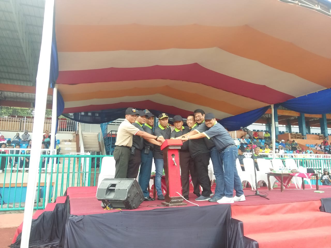 Wabup Resmi Buka Popda 2019