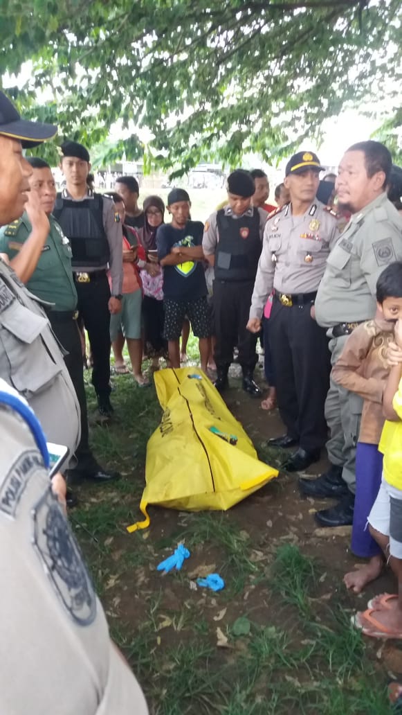 Mayat mengapung di kali ngrowo gegerkan warga Kedungsoko Tulungagung