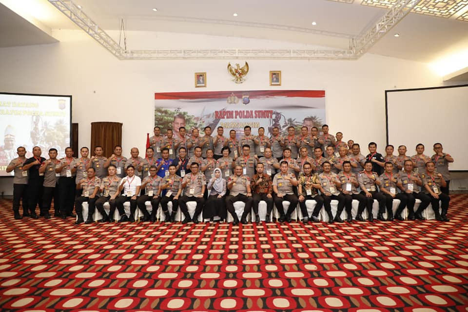 AKBP Robin Simatupang, Kapolres Sergai Menghadiri Rapim Polda Sumut dan Jajaran