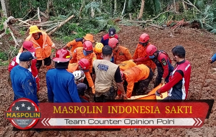 Tim SAR Temukan Doniatun, Korban Tanah Longsor di Kebumen