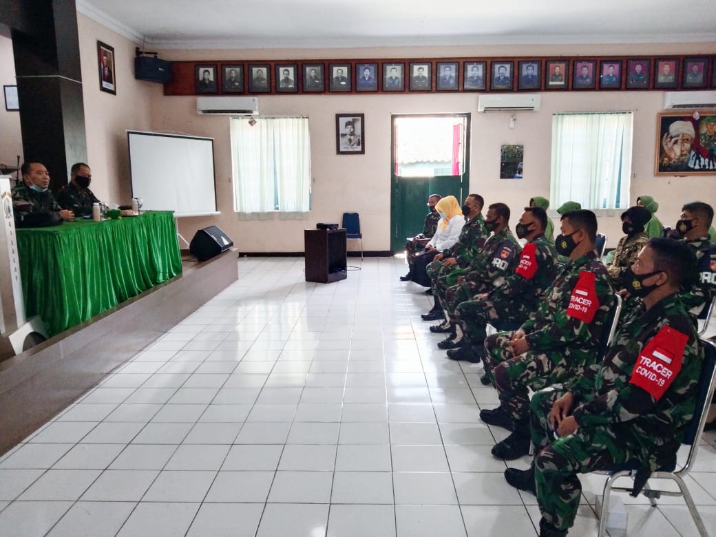 Kunjungi Makodim0703/Cilacap, Ini Yang Dilakukan Tim Pokja Kajian Pamen Sahli Pangdam IV/Diponegoro