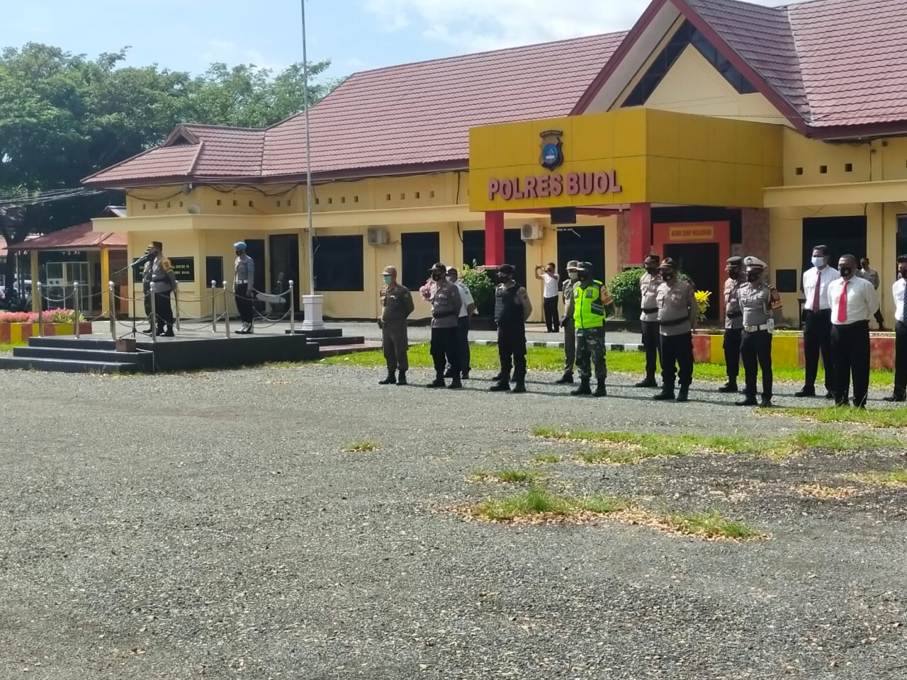 TNI-Polri dan Dinas Terkait, Siap Amankan Perayaan Paskah di Buol