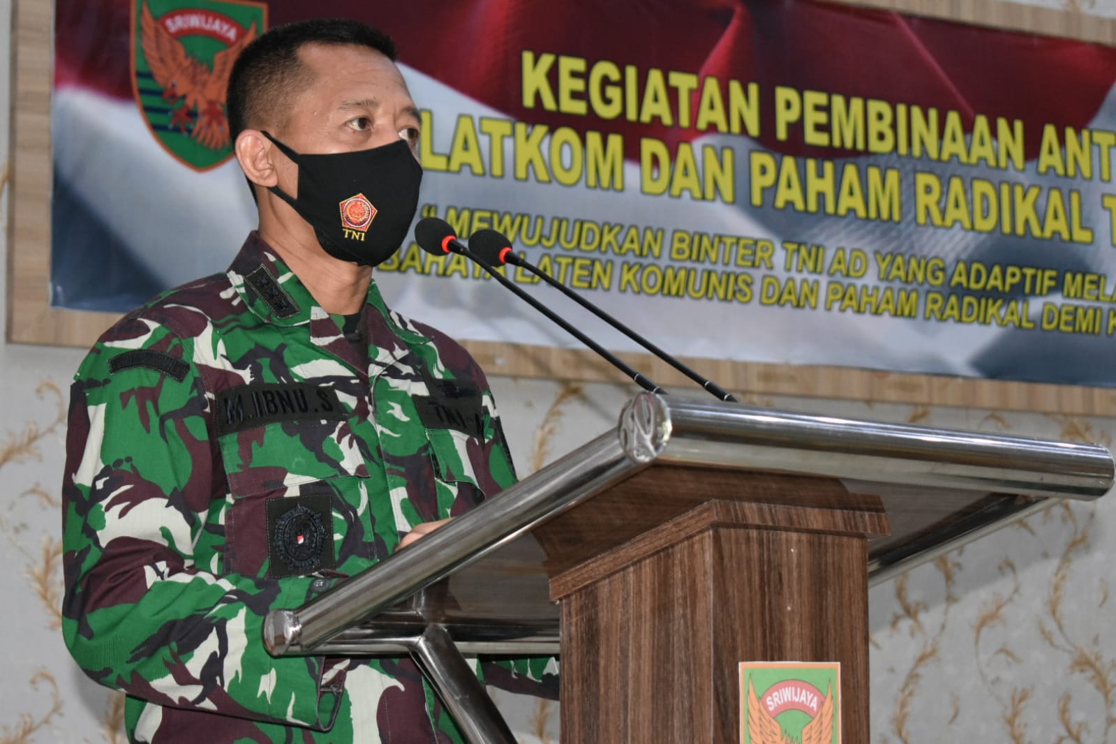 Korem 042/Gapu Gelar Sosialisasi Balatkom dan Paham Radikal
