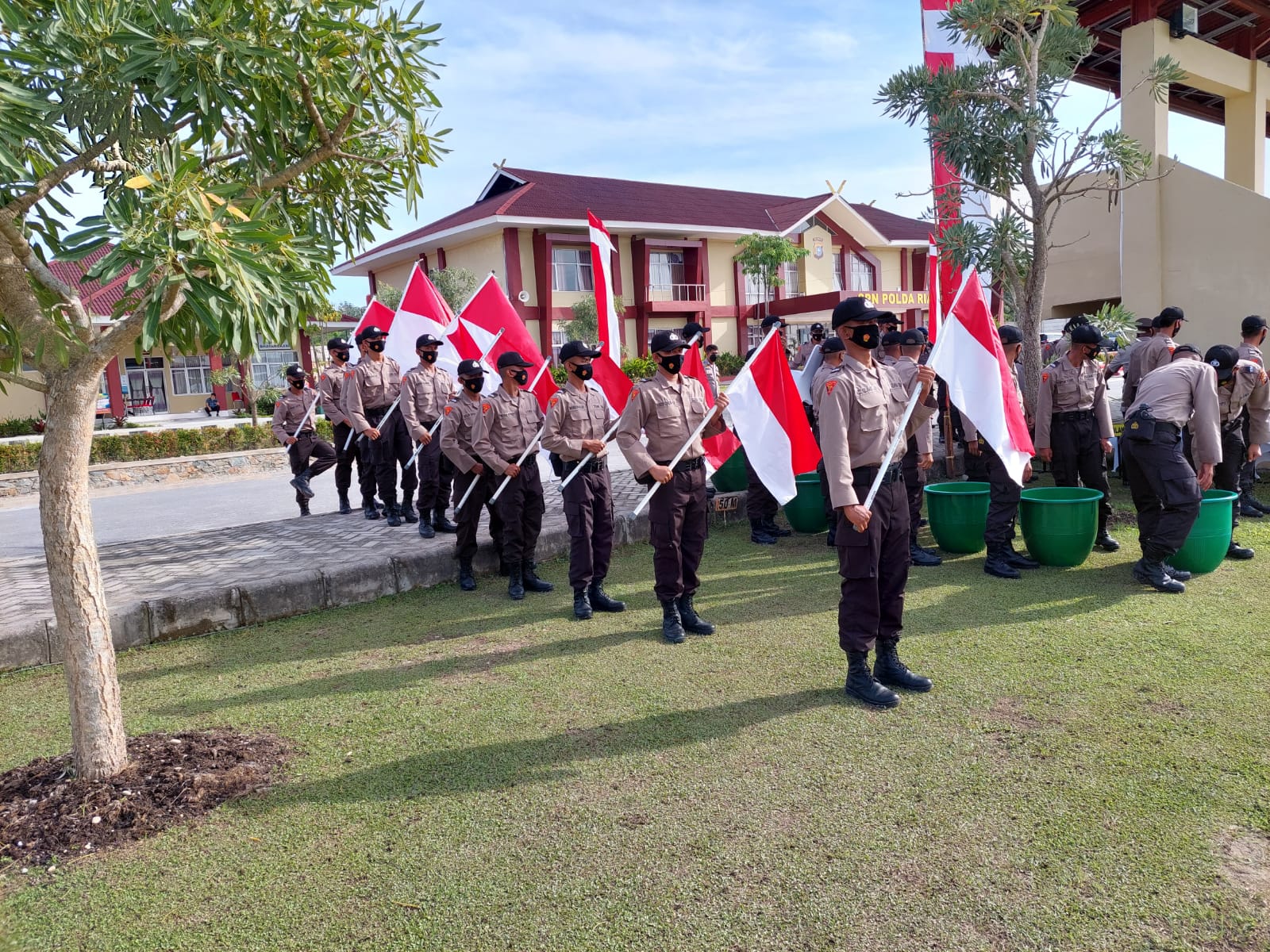 Kapolda Riau Buka Kegiatan Pembukaan Pendidikan Pembentukan Bintara Polri TA 2022