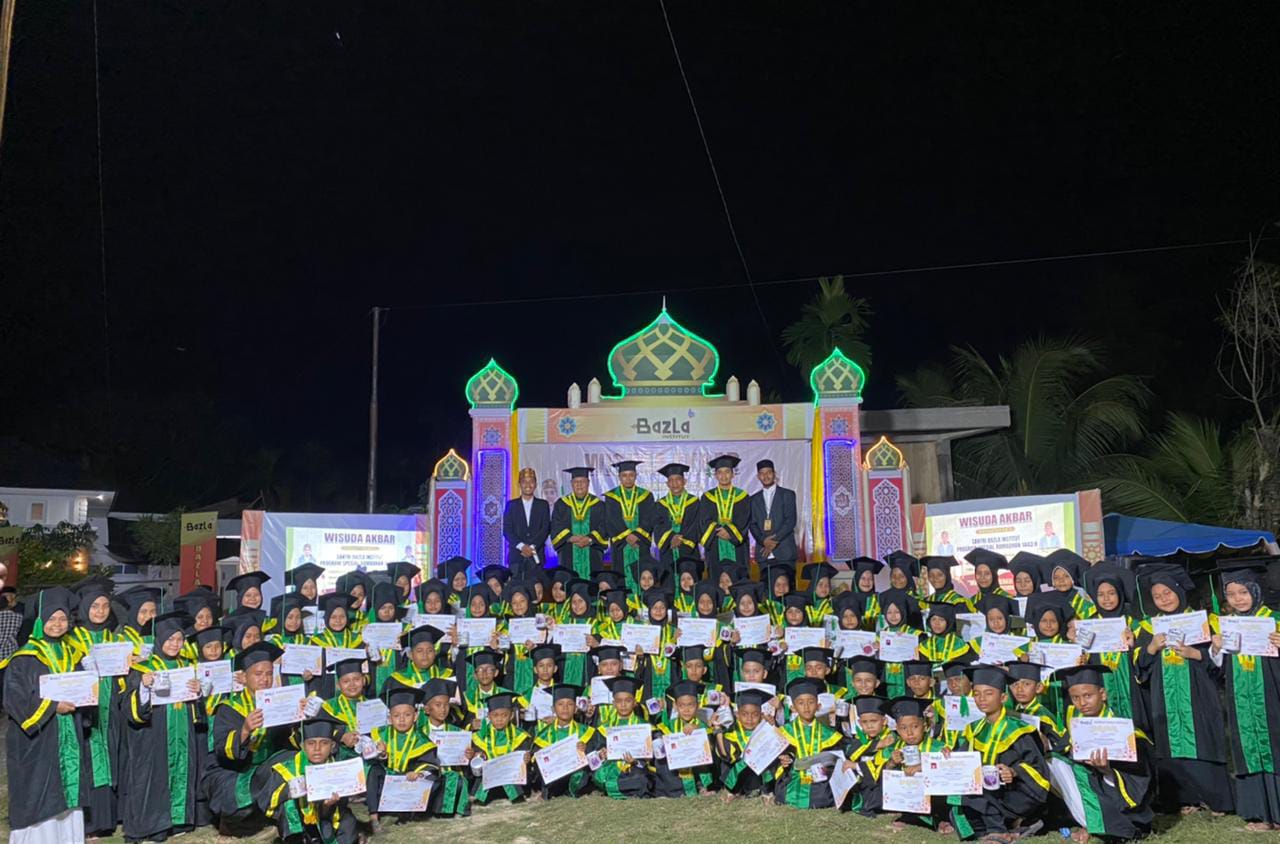 Wisuda Akbar, Bazla Institut Lahirkan Generasi Emas.
