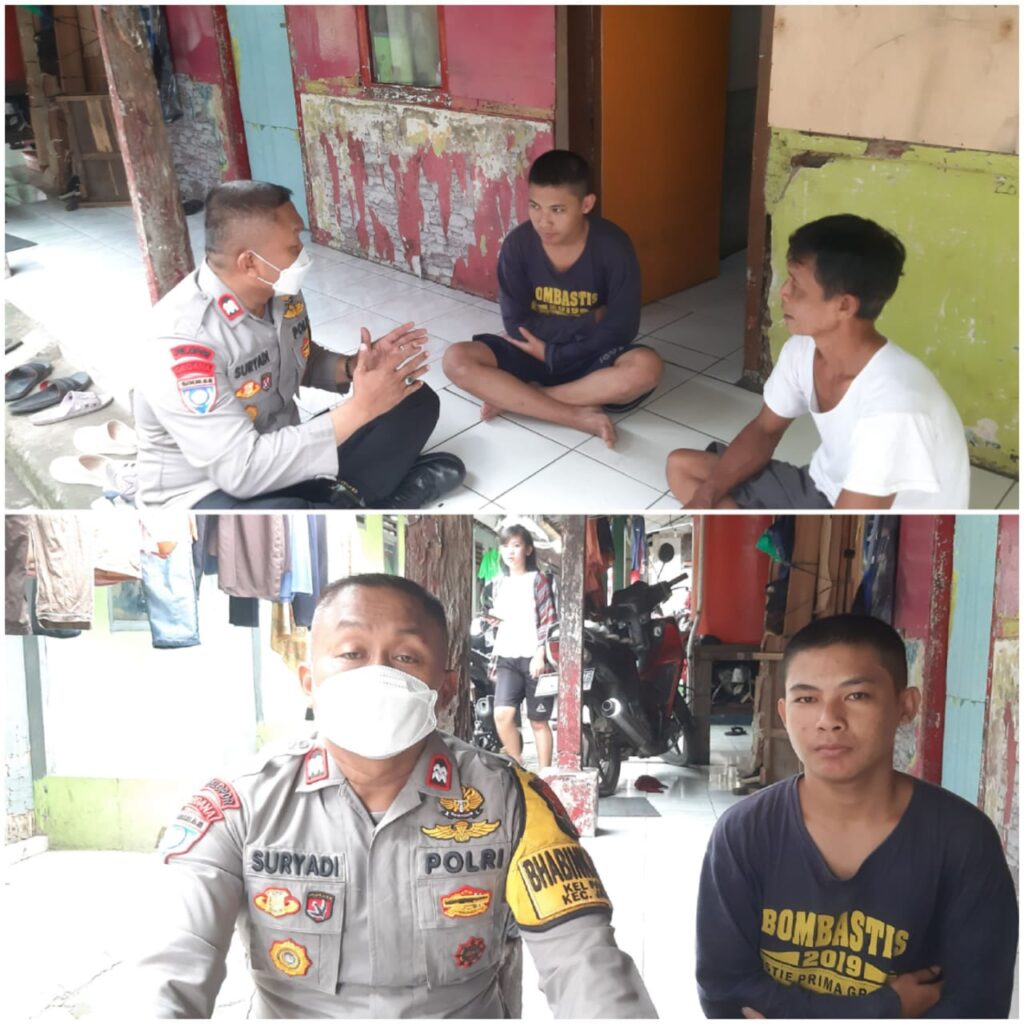 Datangi Remaja yang Terlibat Tawuran, Bhabinkamtibmas Sampaikan Ini: