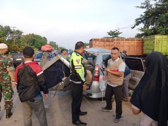 Polisi Ungkap Penyebab Kecelakaan Maut di Kubang Raya Kampar Riau