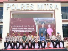 Kunker Perdana di Polres Mitra, Kapolda: Terima Kasih Telah Laksanakan Pengamanan Pemilu dengan Baik