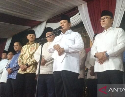 Prabowo Ucapkan Terima Kasih Kepada KPU