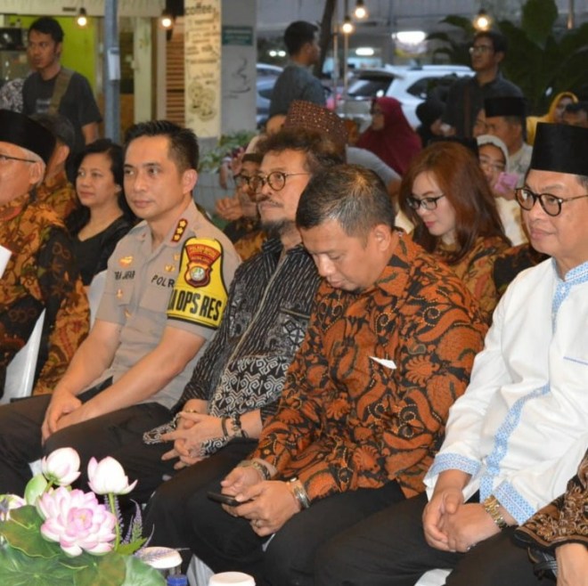 Kapolres Metro Jakarta Selatan Bersama Dandim 0504 Adakan Silaturrohim Dengan Warga Sekitar