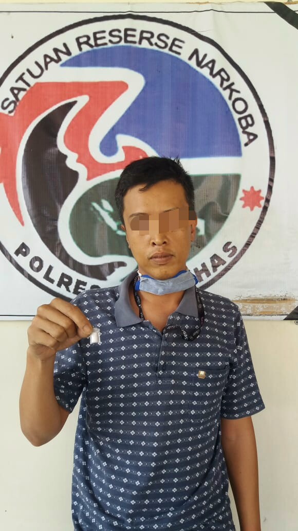 Notaris Bernama Haposan Bimfei Oktavianus Pasaribu Diciduk Team Gabungan Sat Resnarkoba dan Unit Paminal Polres Humbahas