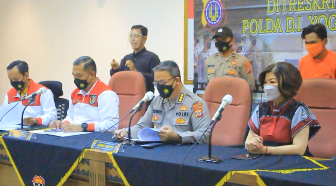 BID HUMAS POLDA DIY RILIS: PENGUNGKAPAN TINDAK PIDANA SIBER MODUS OPERANDI PERETASAN APLIKASI PERBANKAN