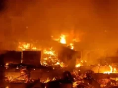 Kebakaran di Palmerah 95 unit Rumah Terbakar