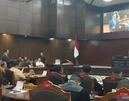 Sidang PHPU MK Pertama ditandai dengan Pidato Anies