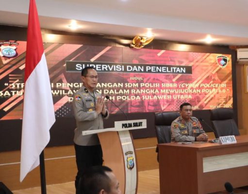 Puslitbang Polri Tingkatkan SDM Polisi Siber di Polda Sulut