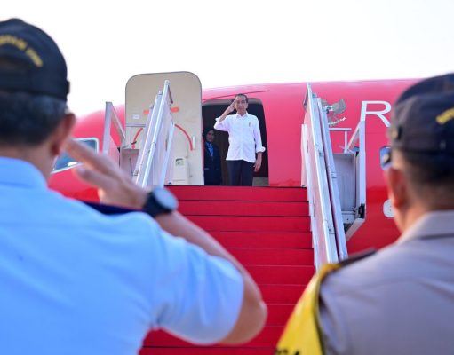 Presiden Jokowi Kunjungan Kerja ke Sumatra Selatan
