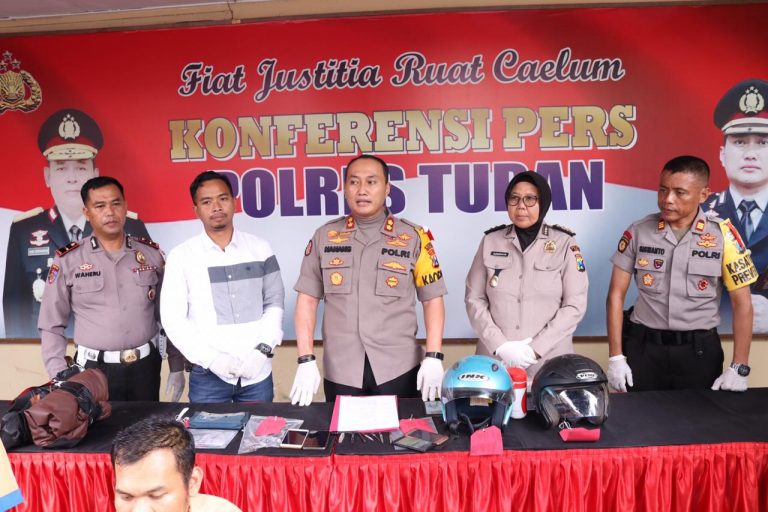 Pasutri Di tuban Diamankan Tim Macan Ronggolawe Polres Tuban, Ini Penyebabnya….