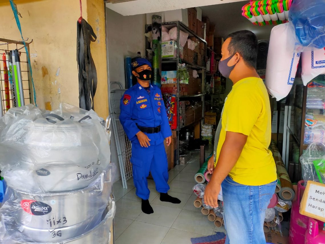 Berikan Imbauan Kepada Masyarakat. Satpolairud Polres Seruyan Laksanakan Patroli Dialogis