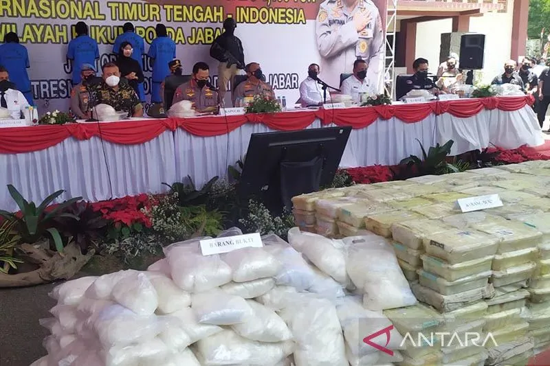 Kapolri: Pengungkapan 1,19 ton Sabu Pangandaran Selamatkan 5 Juta Jiwa