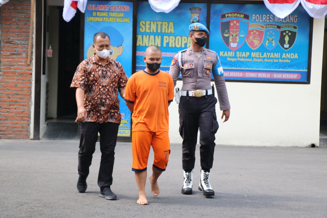 Polres Malang Ungkap Kasus Dugaan Pencabulan, Oknum Guru Taekwondo Diamankan