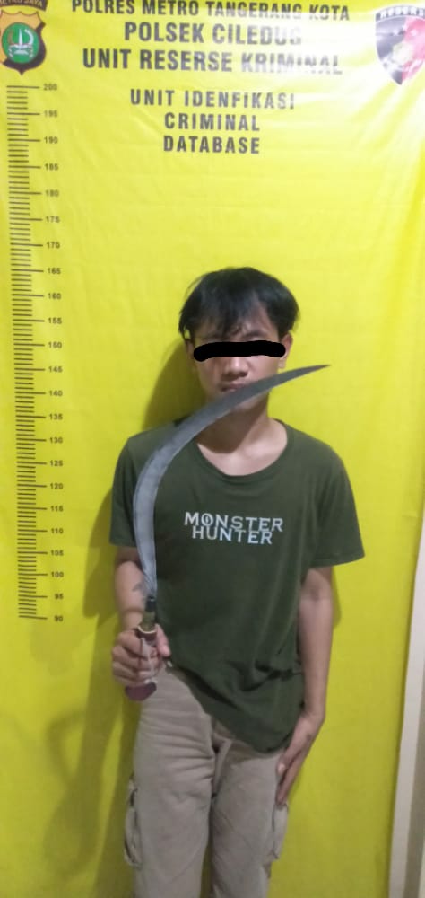 6 Pelajar Hendak Tawuran Diamankan Polsek Ciledug Polres Metro Tangerang Kota