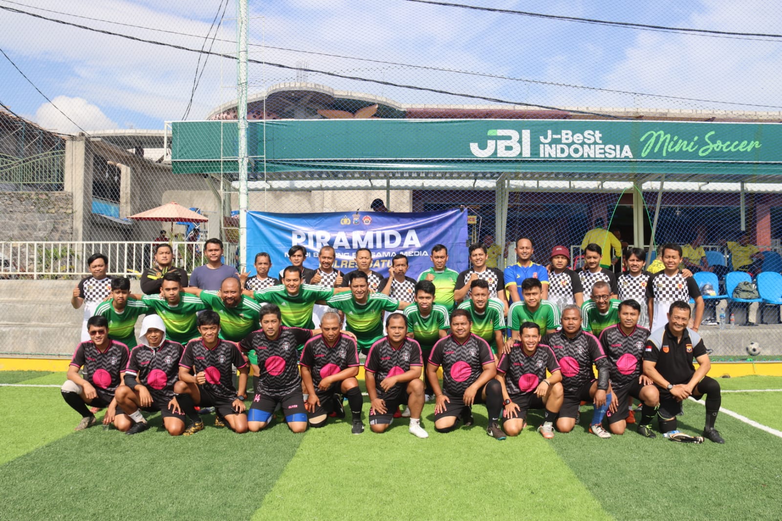 Polres Batu gelar Piramida melalui Sepak Bola Mini Soccer