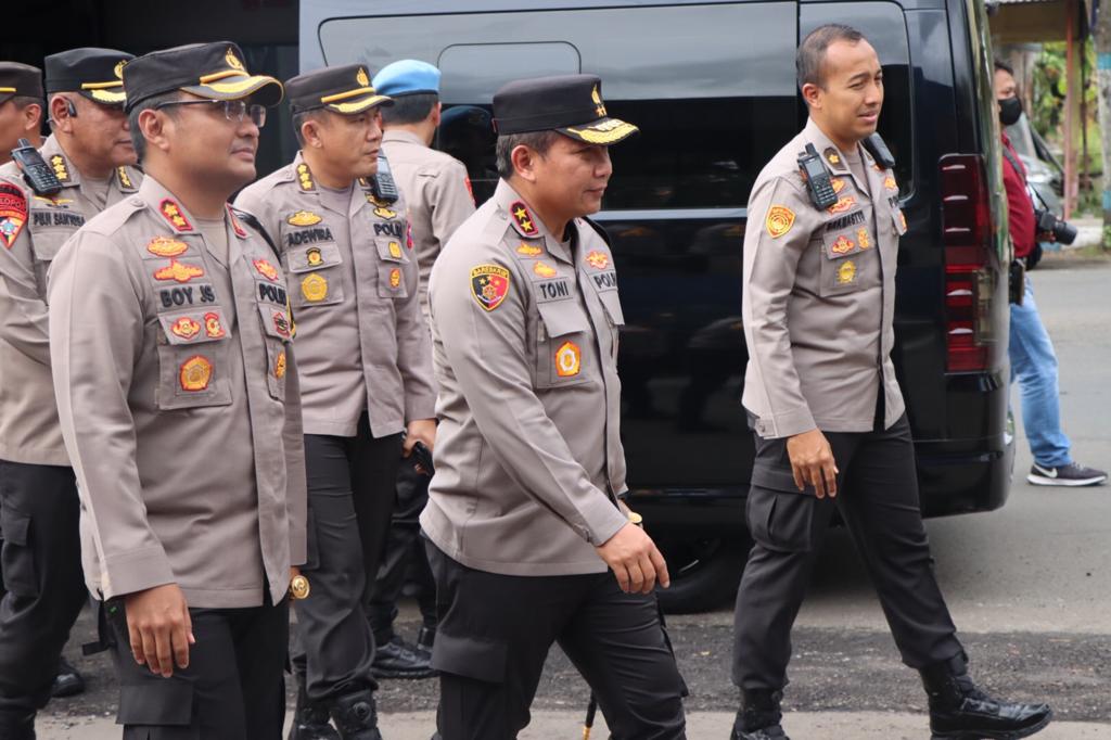 Kunjungi Pos Pam di Nganjuk, Kapolda Jatim Minta Waspadai Gangguan Kamtibmas dan Lonjakan Arus Lalulintas